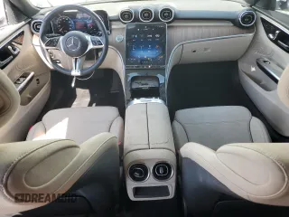 2024 Mercedes-Benz C 300 with VIN W1KAF4GB1RR185210, listed as a Copart auction lot 46951815 with 7,052 mi miles and Salvage title. Bid and sale history available at DreamBid. Image 8.