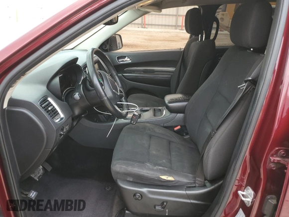2017 Dodge Durango SXT with VIN 1C4RDHAG8HC878596, listed as a Copart auction lot 59110215 with 200,844 mi miles and Salvage title. Bid and sale history available at DreamBid. Image 7.