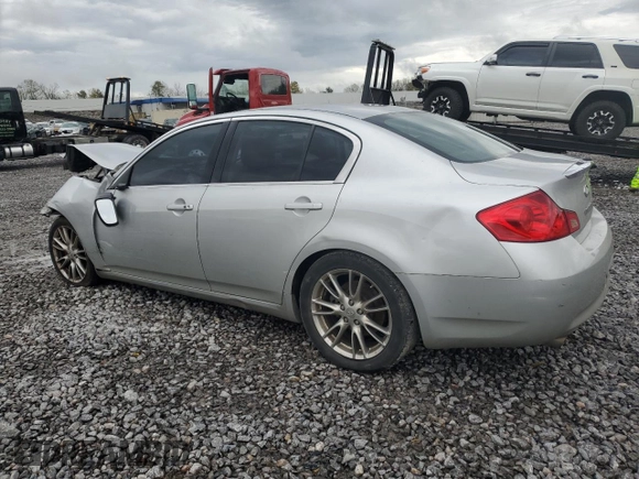 2007 Infiniti G35 Sedan Journey with VIN JNKBV61E07M717071, listed as a Copart auction lot 51169265 with 265,460 mi miles and Salvage Title. Bid and sale history available at carsss.com. Image 2.