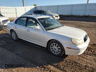 2004 Hyundai Sonata GLS with VIN KMHWF35H34A983566, listed as a Copart auction lot 78073804 with 166,756 mi miles and Clean Title. Bid and sale history available at carsss.com. Image 4.