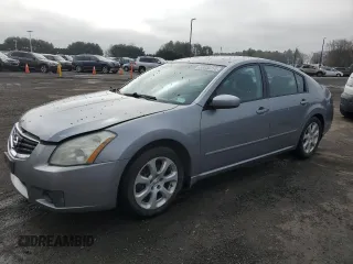 2007 Nissan Maxima 3.5 SL with VIN 1N4BA41E57C865522, listed as a Copart auction lot 53058235 with 149,867 mi miles and Salvage Title. Bid and sale history available at carsss.com. Image 1.