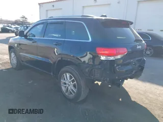 2017 Jeep Grand Cherokee Laredo with VIN 1C4RJFAG0HC674615, listed as a IAAI auction lot 41498307 with 91,899 mi miles. Bid and sale history available at carsss.com. Image 3.