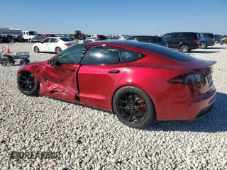 2024 Tesla Model S Plaid с VIN 5YJSA1E61RF533045, выставлен на аукционе Copart как лот 86246324 с пробегом Не указан миль и Списание • Salvage title. История ставок и продаж доступна на DreamBid. Изображение 2.