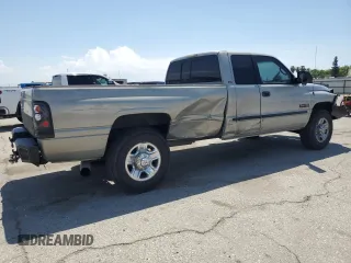 2001 Dodge 2500 with VIN 3B7KC23691G164405, listed as a Copart auction lot 55226025 with 144,428 mi miles and Salvage Title. Bid and sale history available at DreamBid. Image 3.