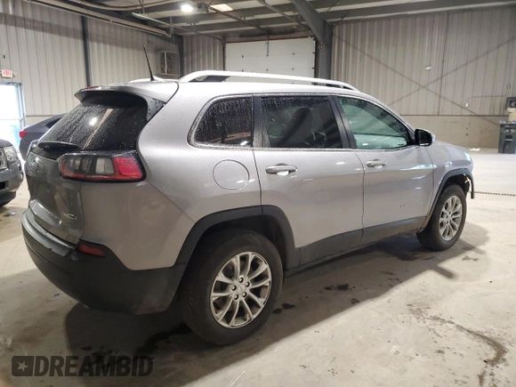 2019 Jeep Cherokee Latitude with VIN 1C4PJMCBXKD157580, listed as a Copart auction lot 58313745 with 81,660 mi miles and Salvage title. Bid and sale history available at DreamBid. Image 3.