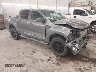 2021 Ford Ranger XL with VIN 1FTER4FH8MLD23491, listed as a IAAI auction lot 41071557 with 66,709 mi miles. Bid and sale history available at carsss.com. Image 1.