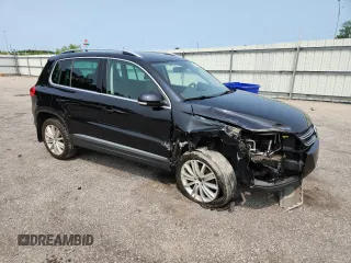 2016 Volkswagen Tiguan S z VIN WVGAV7AX8GW561222, wystawiony jako Copart lot #59292375 z przebiegiem 112 174 mil mil oraz Szkoda całkowita • Salvage title. Historia ofert i sprzedaży dostępna na DreamBid. Obrazek 4.