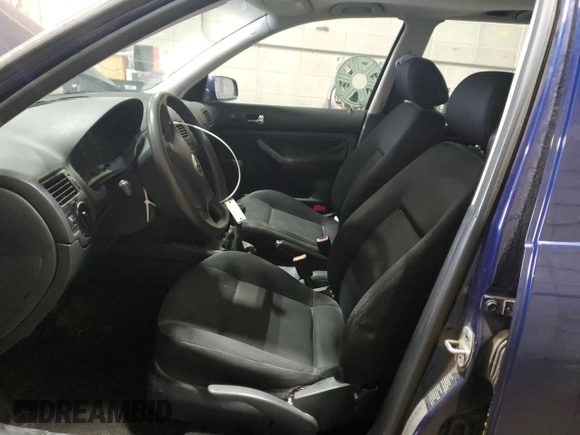 2002 Volkswagen Jetta with VIN WVWRB61J62W078021, listed as a Copart auction lot 58660375 with 251,833 mi miles and Clean title. Bid and sale history available at DreamBid. Image 7.