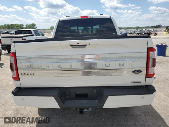 2023 Ford F-150 XL с VIN 1FTFW1E80PFA90223, выставлен на аукционе Copart как лот 56847335 с пробегом 39 972 миль миль и Списание • Salvage title. История ставок и продаж доступна на DreamBid. Изображение 6.