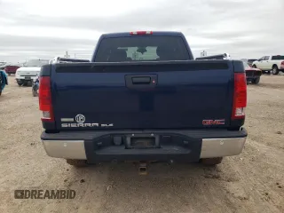 2011 GMC Sierra 1500 SLE with VIN 3GTP2VE33BG217209, listed as a Copart auction lot 55062735 with 160,311 mi miles and Salvage title. Bid and sale history available at DreamBid. Image 6.