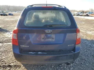 2007 Kia Rondo EX with VIN KNAFG526377120667, listed as a Copart auction lot 82762994 with 224,991 mi miles and Salvage Title. Bid and sale history available at carsss.com. Image 6.