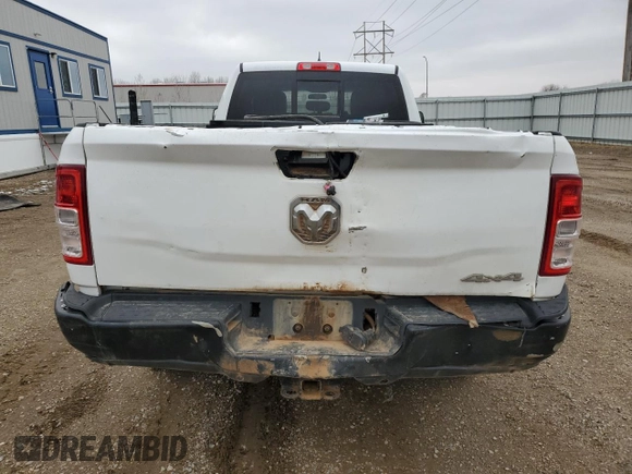 2022 Ram 2500 Tradesman with VIN 3C6UR5HJ7NG130949, listed as a Copart auction lot 51494125 with 80,188 mi miles and Clean Title. Bid and sale history available at carsss.com. Image 6.