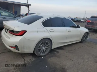 2019 BMW 3 Series 330i xDrive with VIN WBA5R7C59KAJ81119, listed as a Copart auction lot 46088685 with 54,045 mi miles and Salvage Title. Bid and sale history available at carsss.com. Image 3.