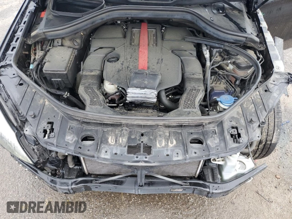 2016 Mercedes-Benz GLE 450 AMG with VIN 4JGED6EB5GA025189, listed as a Copart auction lot 54160625 with 126,505 mi miles and Salvage title. Bid and sale history available at DreamBid. Image 12.