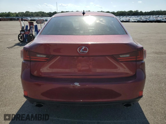 2014 Lexus IS 250 with VIN JTHCF1D27E5007369, listed as a Copart auction lot 62310145 with 79,419 mi miles and Salvage title. Bid and sale history available at DreamBid. Image 6.