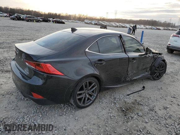 2020 Lexus IS with VIN JTHGZ1B22L5035282, listed as a Copart auction lot 86018674 with 46,128 mi miles and Non Repairable. Bid and sale history available at carsss.com. Image 3.