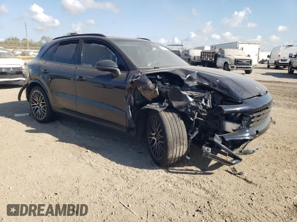 2021 Porsche Cayenne S with VIN WP1AB2AY3MDA28337, listed as a Copart auction lot 77915824 with Not provided miles and Salvage title. Bid and sale history available at DreamBid. Image 4.