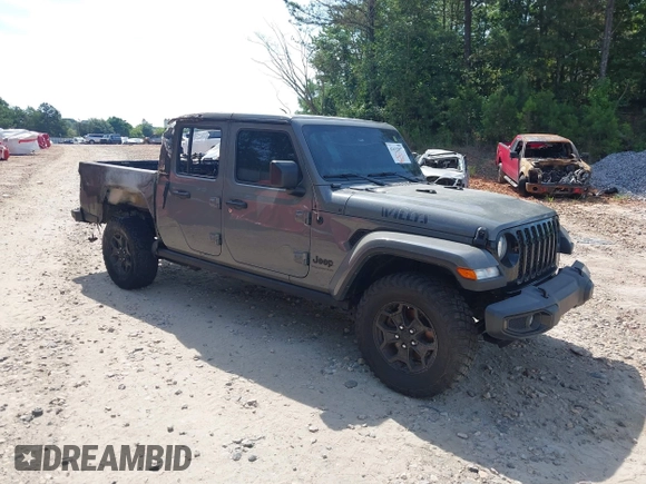 2023 Jeep Gladiator Sport S с VIN 1C6HJTAG4PL501583, выставлен на аукционе IAAI как лот 42622857 с пробегом Не указан миль и . История ставок и продаж доступна на DreamBid. Изображение 1.