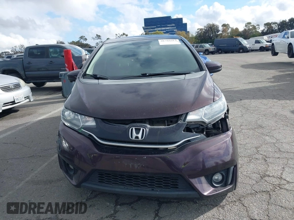 2015 Honda Fit EX-L with VIN 3HGGK5H89FM758572, listed as a IAAI auction lot 41784414 with 97,707 mi miles. Bid and sale history available at carsss.com. Image 12.