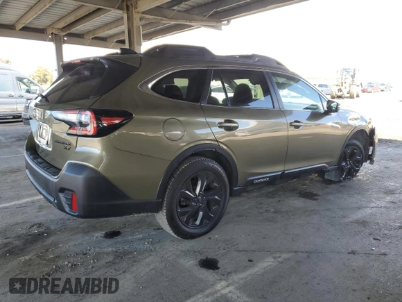 2021 Subaru Outback Onyx XT with VIN 4S4BTGLD4M3227019, listed as a Copart auction lot 49040525 with 78,772 mi miles and Salvage title. Bid and sale history available at DreamBid. Image 3.
