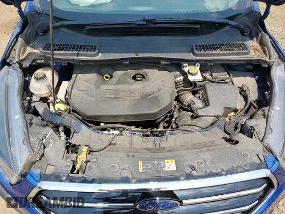 2019 Ford Escape Titanium z VIN 1FMCU9J99KUB39487, wystawiony jako Copart lot #60424765 z przebiegiem 43 094 mil mil oraz Szkoda całkowita • Salvage title. Historia ofert i sprzedaży dostępna na DreamBid. Obrazek 11.