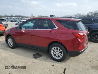 2021 Chevrolet Equinox LT with VIN 3GNAXUEV0ML324643, listed as a Copart auction lot 54263985 with 49,780 mi miles and Salvage Title. Bid and sale history available at DreamBid. Image 2.