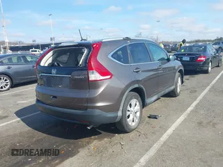 2014 Honda CR-V EX-L with VIN 2HKRM4H75EH718660, listed as a IAAI auction lot 41777405 with 82,956 mi miles. Bid and sale history available at carsss.com. Image 4.
