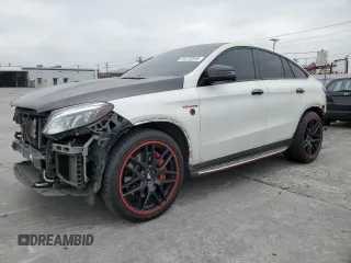 2017 Mercedes-Benz GLE 63 S AMG z VIN 4JGED7FBXHA064043, wystawiony jako Copart lot #54232845 z przebiegiem 63 645 mil mil oraz Szkoda całkowita • Salvage title. Historia ofert i sprzedaży dostępna na DreamBid. Obrazek 1.
