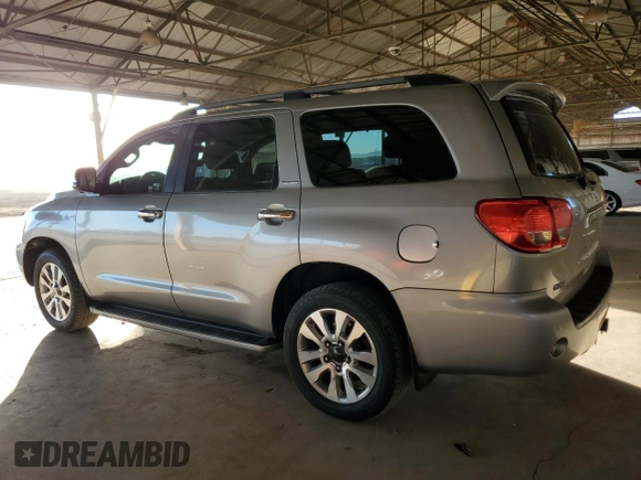 2008 Toyota Sequoia Platinum with VIN 5TDZY67A48S006829, listed as a Copart auction lot 80567134 with 147,763 mi miles and Clean Title. Bid and sale history available at carsss.com. Image 2.