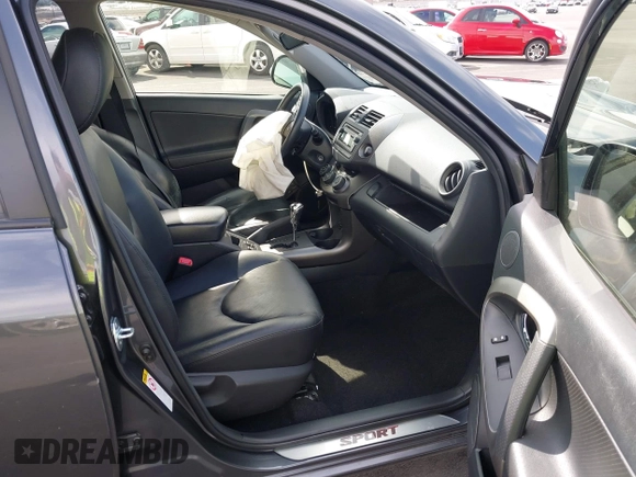2012 Toyota RAV4 Sport with VIN JTMWF4DV8C5046592, listed as a IAAI auction lot 42207047 with 107,210 mi miles and . Bid and sale history available at DreamBid. Image 5.