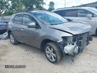 2009 Nissan Murano S z VIN JN8AZ18W09W137138, wystawiony jako IAAI lot #42516758 z przebiegiem 214 225 mil mil oraz . Historia ofert i sprzedaży dostępna na DreamBid. Obrazek 1.