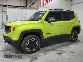 2017 Jeep Renegade Trailhawk с VIN ZACCJBCB7HPF11195, выставлен на аукционе Copart как лот 64267835 с пробегом 134 135 миль миль и Списание • Salvage title. История ставок и продаж доступна на DreamBid. Изображение 1.