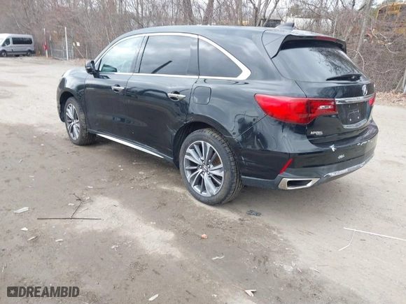 2017 Acura MDX w/Technology Pkg with VIN 5FRYD4H56HB000322, listed as a IAAI auction lot 41732941 with 1 mi miles. Bid and sale history available at carsss.com. Image 3.