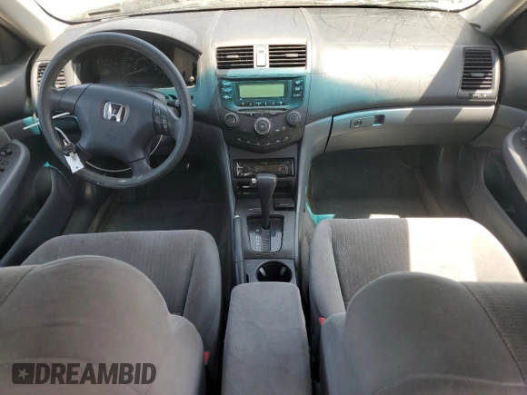 2005 Honda Accord LX with VIN 1HGCM56415A065869, listed as a Copart auction lot 62501495 with Not provided miles and Salvage title. Bid and sale history available at DreamBid. Image 8.