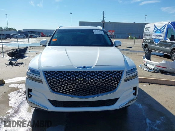 2023 Genesis GV80 with VIN KMUHBDSB0PU140228, listed as a IAAI auction lot 41253270 with 33,467 mi miles and . Bid and sale history available at DreamBid. Image 13.