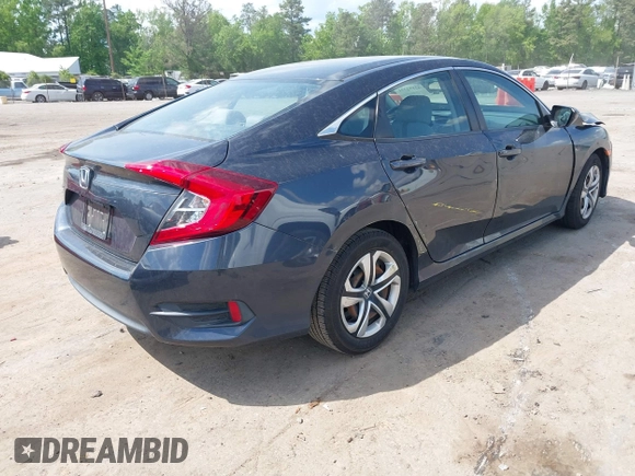 2018 Honda Civic LX with VIN 2HGFC2F53JH560402, listed as a IAAI auction lot 42152391 with 75,384 mi miles and . Bid and sale history available at DreamBid. Image 4.