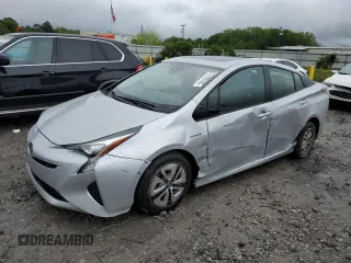 2018 Toyota Prius Two with VIN JTDKARFU6J3058523, listed as a Copart auction lot 51762185 with 111,745 mi miles and Salvage Title. Bid and sale history available at DreamBid. Image 1.