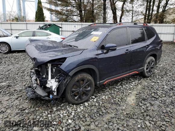 2022 Subaru Forester Special Sports with VIN JF2SKAJC0NH493030, listed as a Copart auction lot 52141245 with Not provided miles and Salvage title. Bid and sale history available at DreamBid. Image 1.