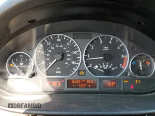 2003 BMW 3 Series 330i with VIN WBAEV53463KM27854, listed as a Copart auction lot 49250655 with 116,220 mi miles and Salvage Title. Bid and sale history available at carsss.com. Image 9.