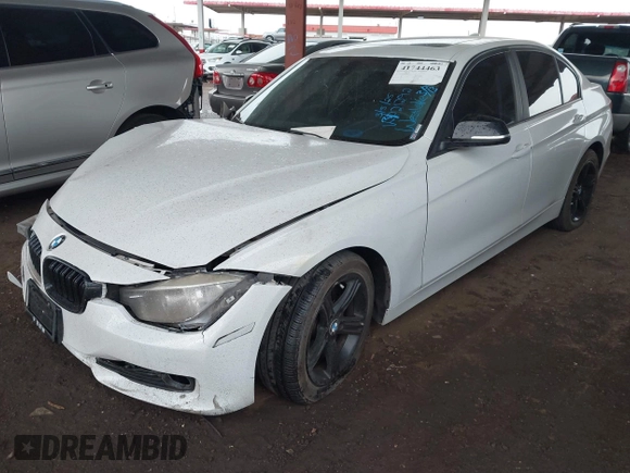 2013 BMW 3 Series 328i with VIN WBA3A5G56DNP21292, listed as a IAAI auction lot 41744463 with 1 mi miles. Bid and sale history available at carsss.com. Image 16.