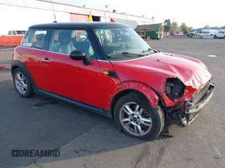 2012 MINI Hardtop with VIN WMWSU3C55CT257760, listed as a IAAI auction lot 40817805 with 63,973 mi miles and . Bid and sale history available at DreamBid. Image 1.