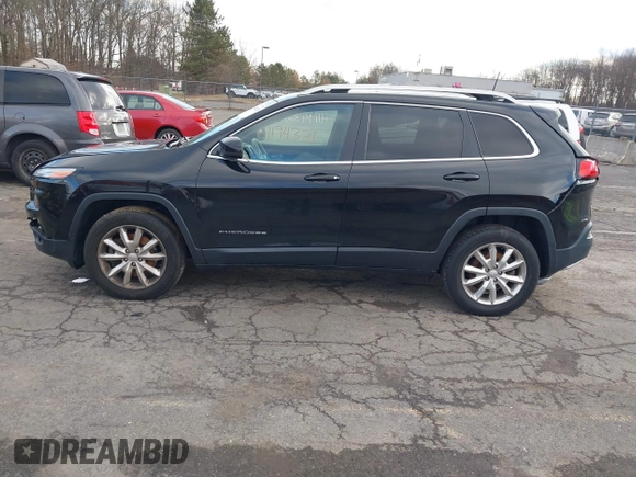 2017 Jeep Cherokee High Altitude with VIN 1C4PJMDS8HW665980, listed as a IAAI auction lot 41194321 with 93,205 mi miles and . Bid and sale history available at DreamBid. Image 14.