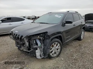 2018 Jeep Cherokee Latitude Plus with VIN 1C4PJLLB7JD518515, listed as a Copart auction lot 44738635 with 94,869 mi miles and Clean Title. Bid and sale history available at carsss.com. Image 1.