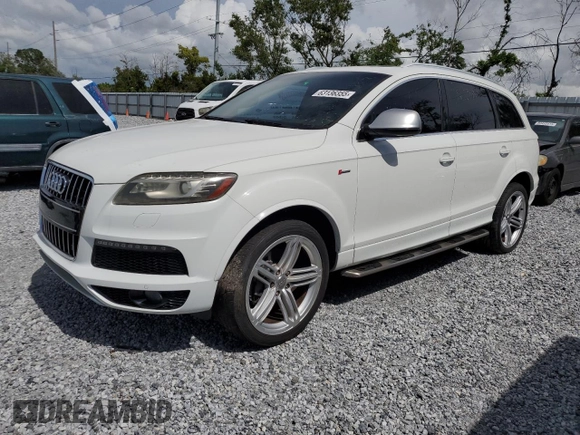 2014 Audi Q7 S line Prestige with VIN WA1DGAFE8ED000800, listed as a Copart auction lot 63136355 with 111,205 mi miles and Clean title. Bid and sale history available at DreamBid. Image 1.