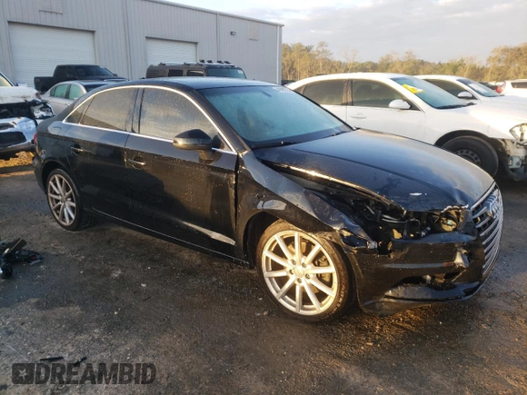 2015 Audi A3 2.0T Premium Plus with VIN WAUEFGFF1F1020587, listed as a Copart auction lot 41497753 with 70,688 mi miles. Bid and sale history available at carsss.com. Image 4.