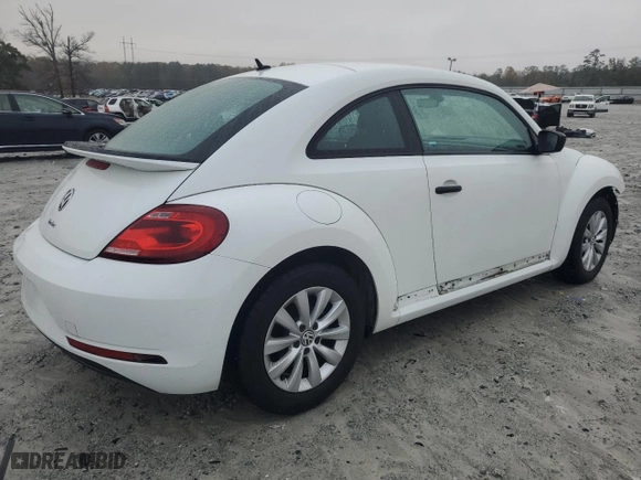 2017 Volkswagen Beetle 1.8T Fleet with VIN 3VWF17AT1HM603845, listed as a Copart auction lot 79118374 with 47,386 mi miles and Salvage Title. Bid and sale history available at carsss.com. Image 3.