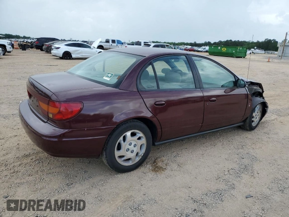 2001 Saturn SL with VIN 1G8ZK54761Z320887, listed as a Copart auction lot 54170885 with 99,265 mi miles and Salvage title. Bid and sale history available at DreamBid. Image 3.