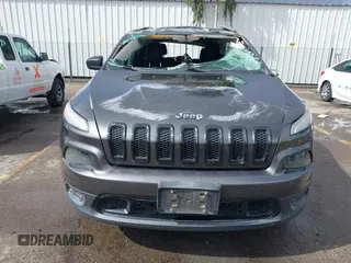 2017 Jeep Cherokee Sport with VIN 1C4PJLAB8HW527354, listed as a IAAI auction lot 41578066 with 124,339 mi miles. Bid and sale history available at carsss.com. Image 12.