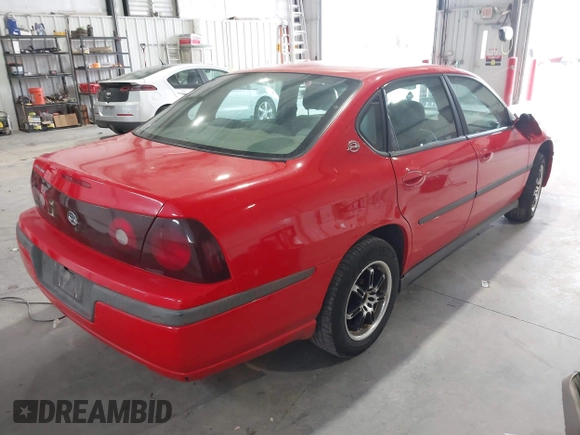 2001 Chevrolet Impala with VIN 2G1WF55E719352664, listed as a IAAI auction lot 42025583 with Not Provided miles and . Bid and sale history available at DreamBid. Image 4.