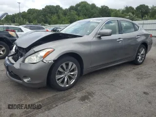 2013 Infiniti M with VIN JN1BY1AR4DM601451, listed as a Copart auction lot 65723894 with 129,872 mi miles and Clean Title. Bid and sale history available at DreamBid. Image 1.